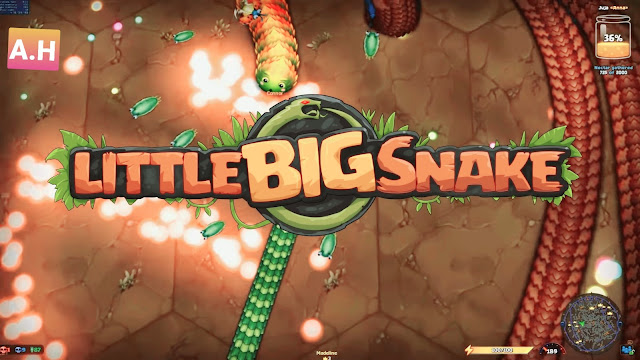 شرح وتثبيت لعبة الثعبان الشهيرة Little Big Snake الممتعة والمجانية online على هواتف الاندرويد