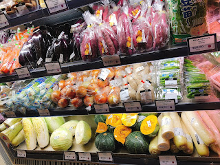 香港のスーパーマーケットの日本野菜