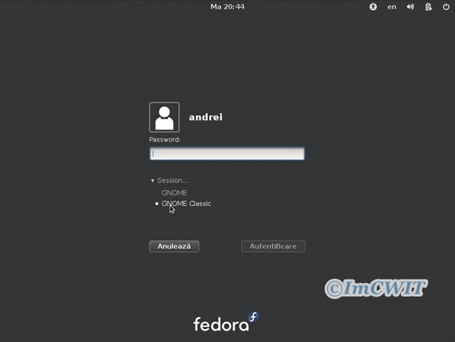 Free Download Fedora v19.0 x86/x64 -Login Screen