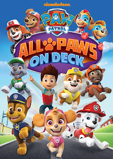 Paw Patrol All Paws on Deck DVD, Paw Patrol TV Show DVD, Nickelodeon JR TV Show