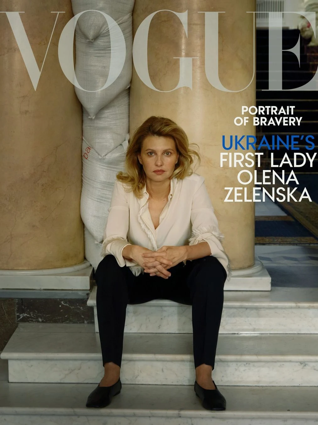 Ukraine's first lady, Olena Zelenska, graces Vogue cover