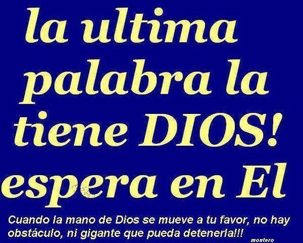 DIOS ES FIEL