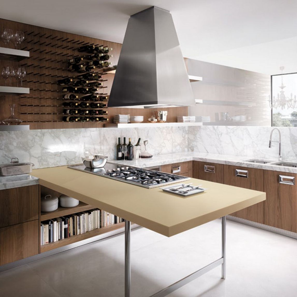 Kitchen Set Minimalis Modern Murah Desain Gambar Furniture Rumah
