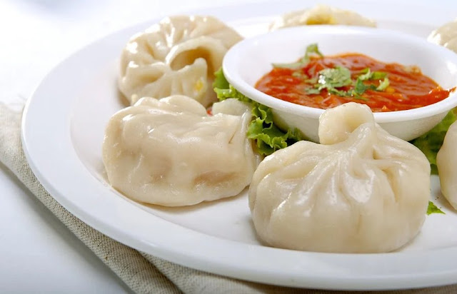 Steamed Momos Delicious and Appetizing