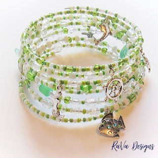 seed beads bracelets ideas handmade diy wire mermaid charm ocean