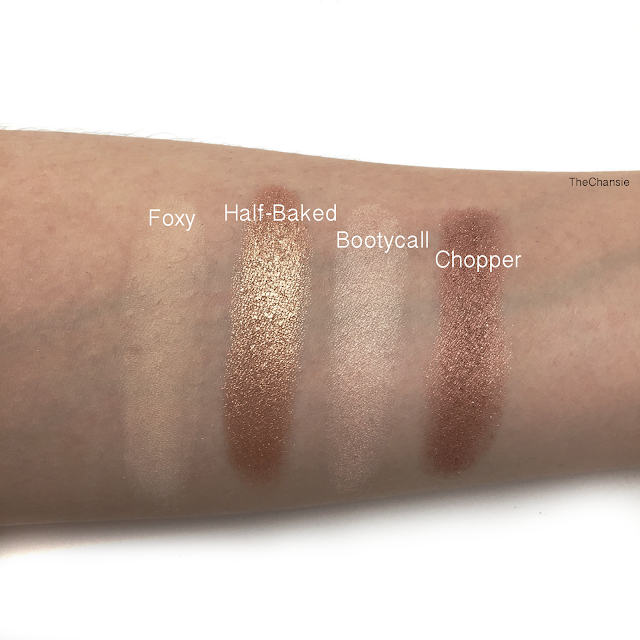 Urban Decay Naked 2 Palette Swatches