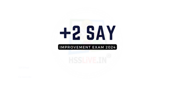 +2 SAY Improvement exam 2024