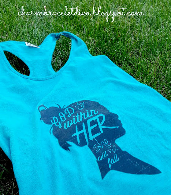 Psalm 46:5 God is Witihn Her Iron-on Transfer t-shrit