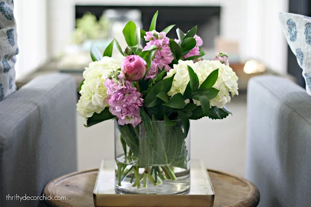 Easy Trader Joe's flower arrangement 