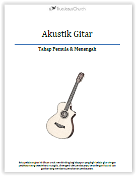 BUKU tutorial Gitar  kutu buku