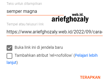 4 Cara Membuat dan Memasang Internal Link di Artikel Blog (SEO)