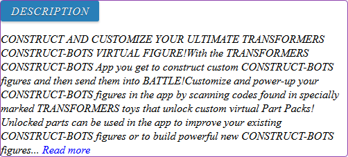 transformers construct bots