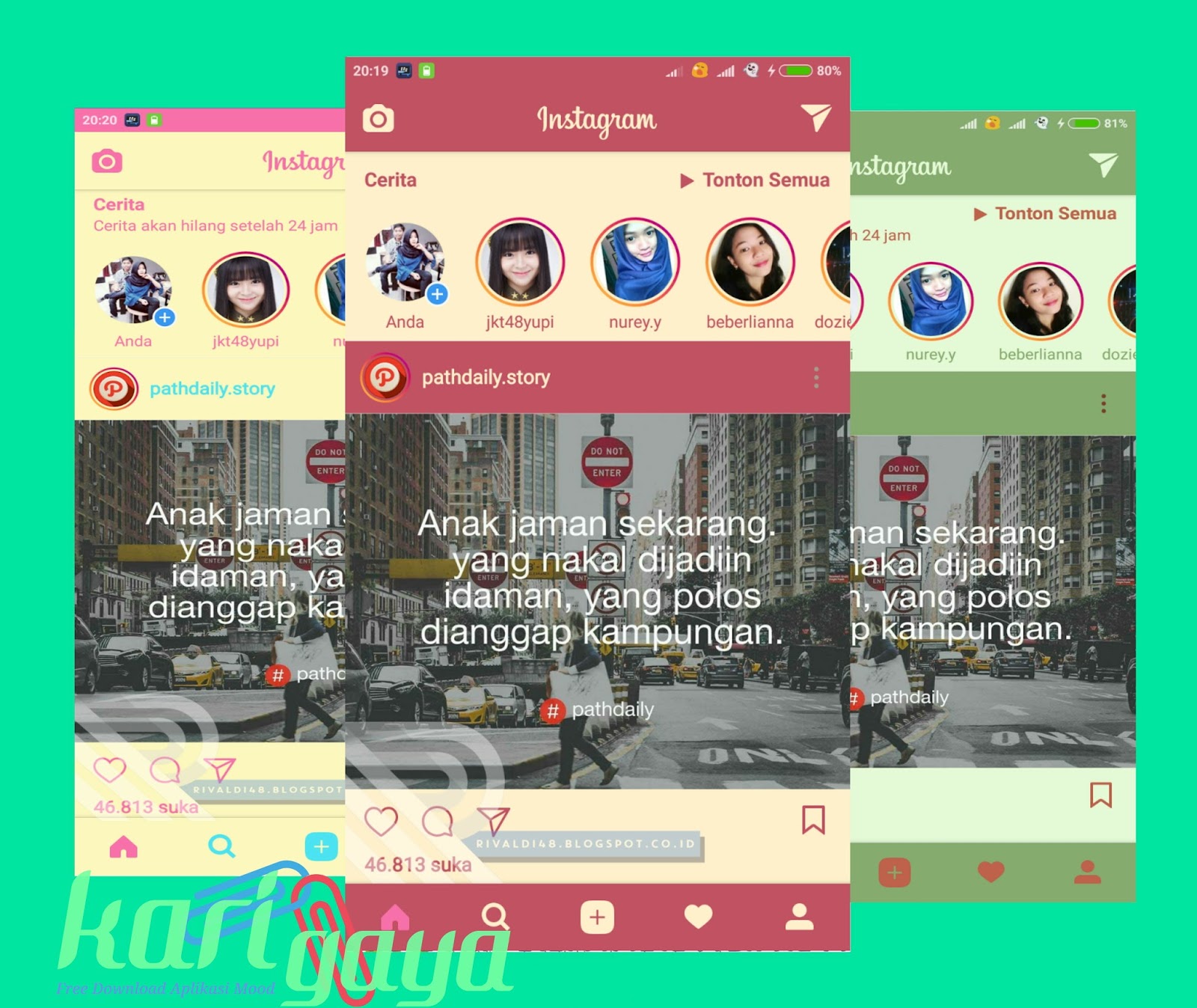 Instagram Mod V120 22001568 Kari Gaya