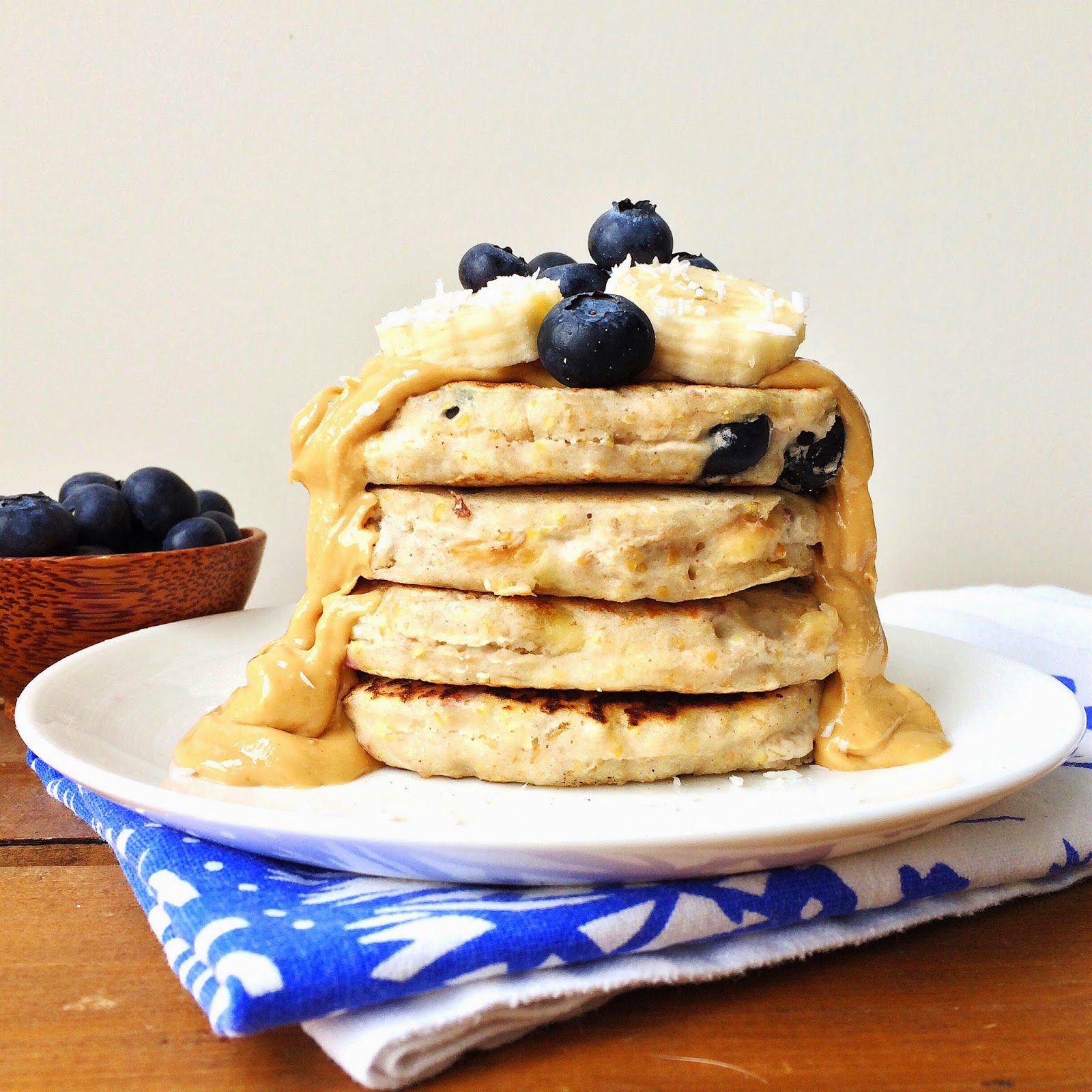 5  how muffin blueberry  pancakes pancakes Makes 6 make with to  small mix
