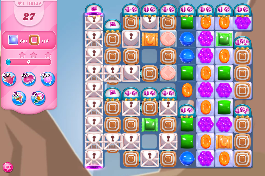 Candy Crush Saga level 10154