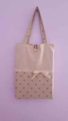 DIY Spring tote bag - 2 ways