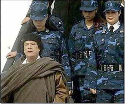 muammar al gaddafi women. Muammar al-Qaddafi#39;s