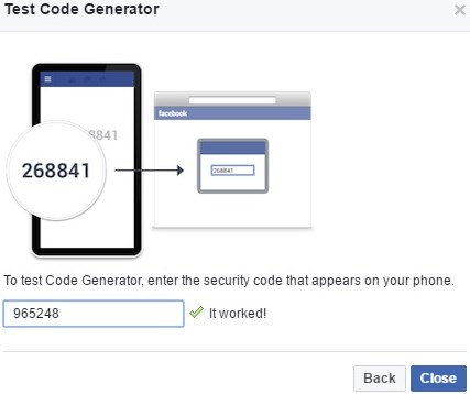 Code Generator For Facebook