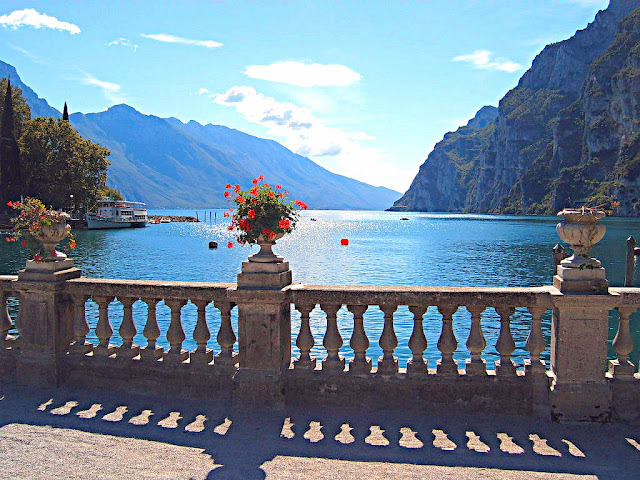 Sublime views are yours for the taking in Riva at Lake Garda in northern Italy.