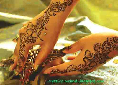 arabic hand mehendi