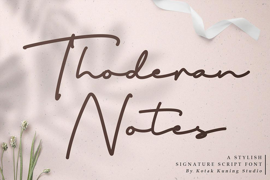 Download-Thoderan-Notes-Handwritten-Font