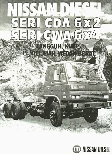 Mengenal Truck UD Nissan Diesel Condor Multi Wheeler 6x2 - 6x4