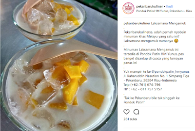 Minuman Khas Riau Pelepas Dahaga Es Laksamana Mengamuk Pekanbaru