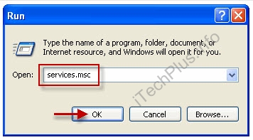 Sử dụng Services.msc