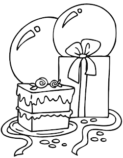 kids coloring pages, birthday coloring pages