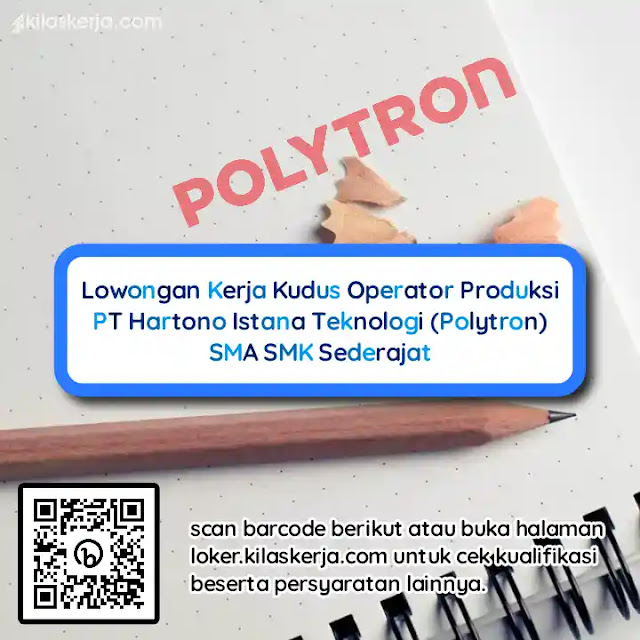 loker polytron kudus