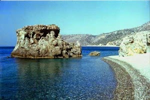 Spiaggia e scoglio (piccola)(NV)