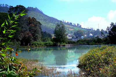 wisata dieng telaga Pengilon