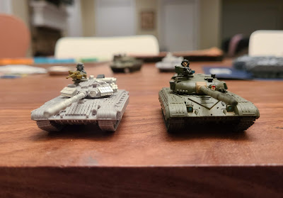Khurasan Miniatures, T-64BV, 15mm, 1/100th scale, Russian, Ukrainian, tank, Battlefront, Team Yankee