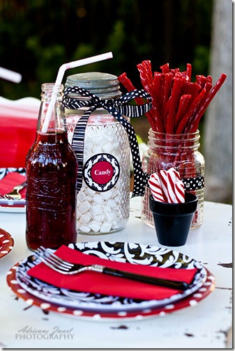 styled party detail shots - photo by Adrienne Zwart