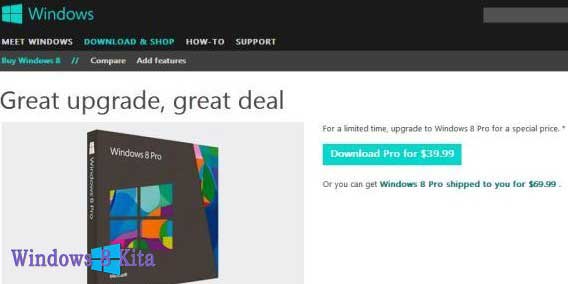 Upgrade ke Windows 8 Dari Windows 7, XP dan Vista