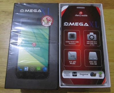 Cherry Mobile Omega XL Unboxing