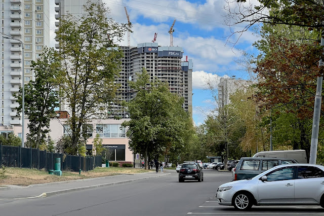 улица Обручева, строящийся жилой комплекс «Архитектор»