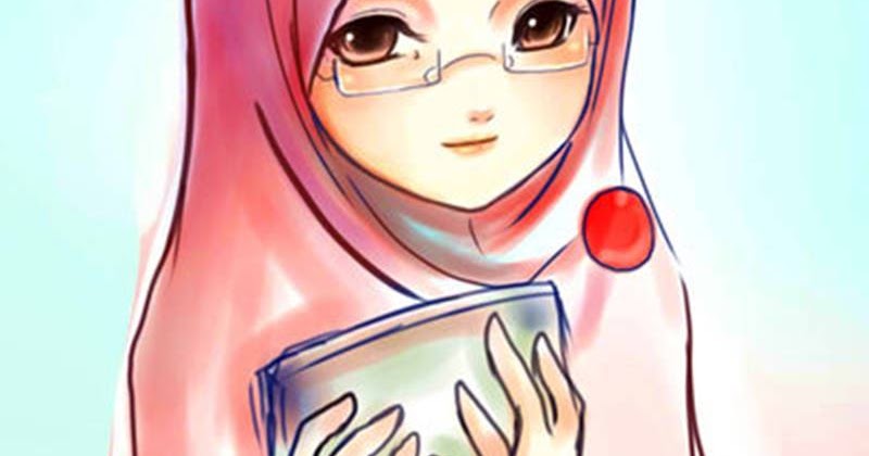 42 Gambar Kartun Muslimah Bersahabat  Dunia Kartun 