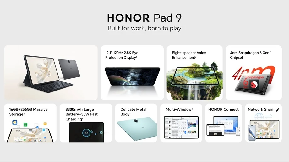 NEW HONOR Pad 9 now available starting Php 15,999!