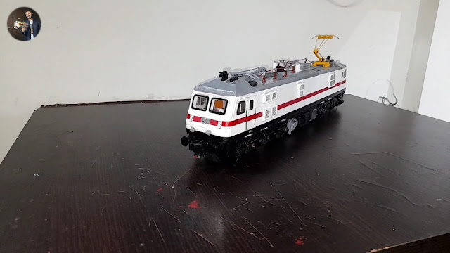 Handmade WAP-7 locomotive model