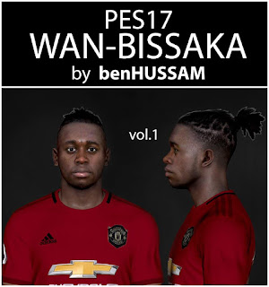 PES 2017 Faces Aaron Wan-Bissaka by BenHussam