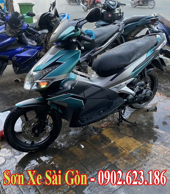 Mẫu Xe Air Blade sơn phối màu cực đẹp