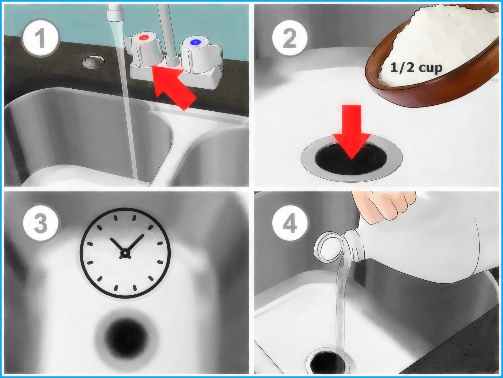 16 Fix Clogged Kitchen Sink With Disposal  Ways to Unclog a Kitchen Sink Fix,Clogged,Kitchen,Sink,Disposal