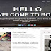 Bold parallax template for blogger