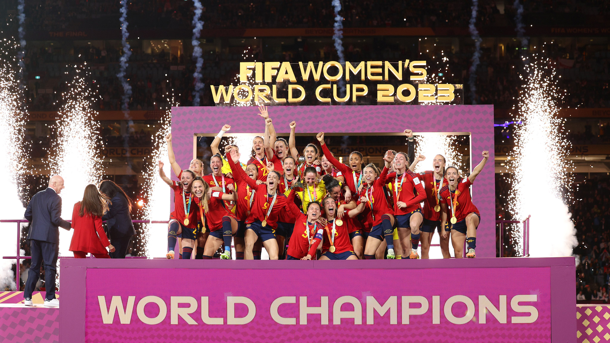 Final: Espanha x Inglaterra - FIFA Campeonato do Mundo Feminino - Desporto  - RTP