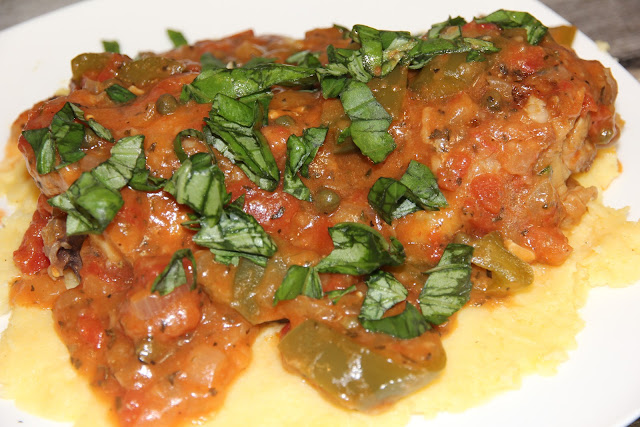 Chicken Cacciatore Polenta Recipe