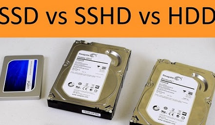  تعريف الاقراص الصلبة HDD او SSHD او SSD و ايهما افضل