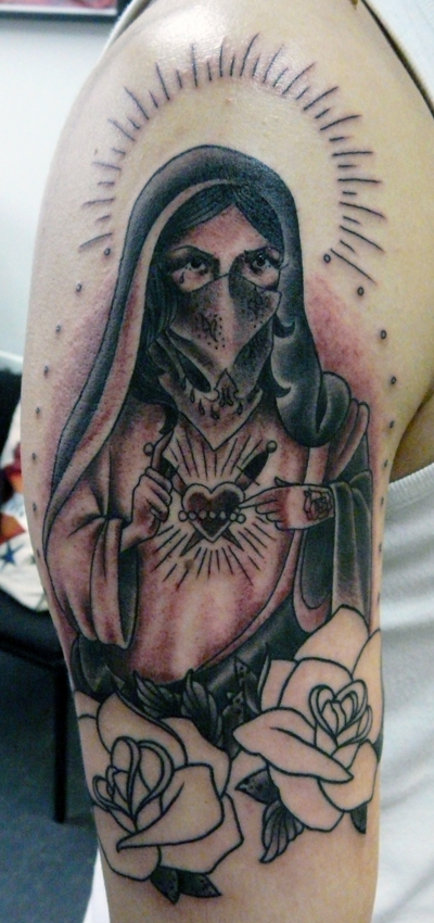 Tattoos Virgin Mary on Hail Mary
