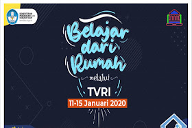 Jadwal Dan Materi BDR Di TVRI Tanggal 11, 12, 13, 14, 15 Januari 2021