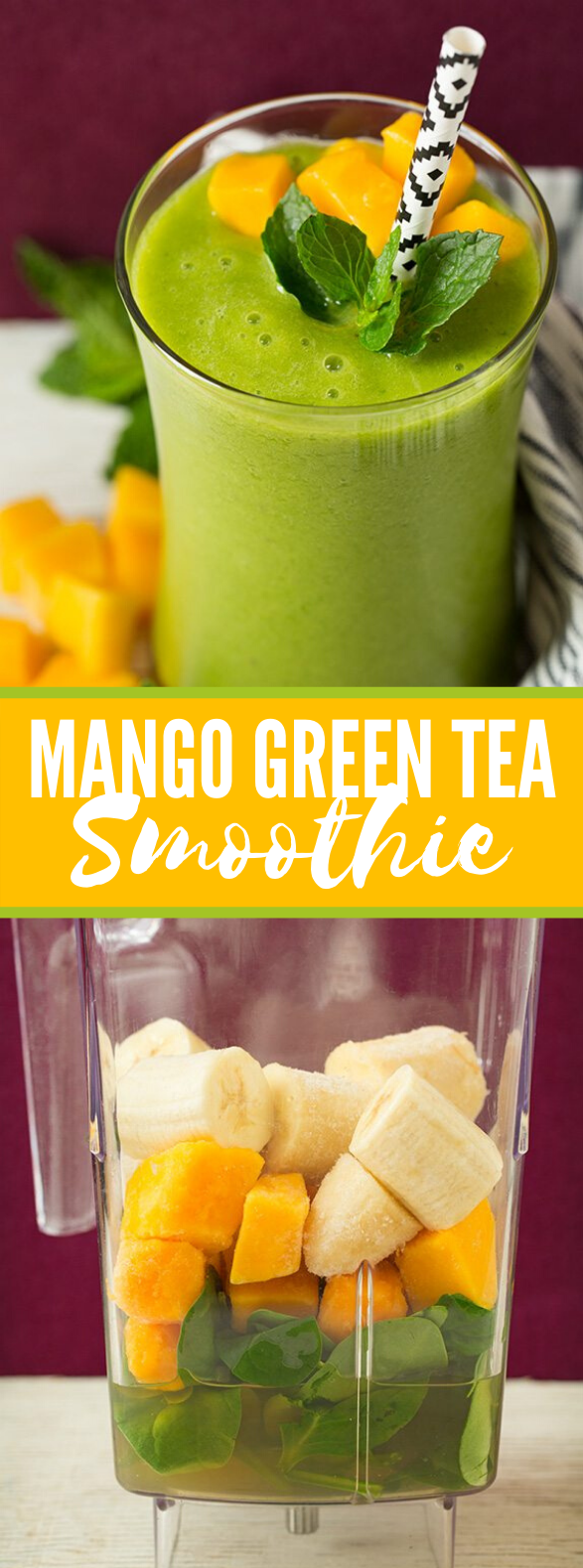 Mango Green Tea Smoothie